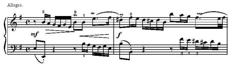 Bach Invention No. 7 BWV 778